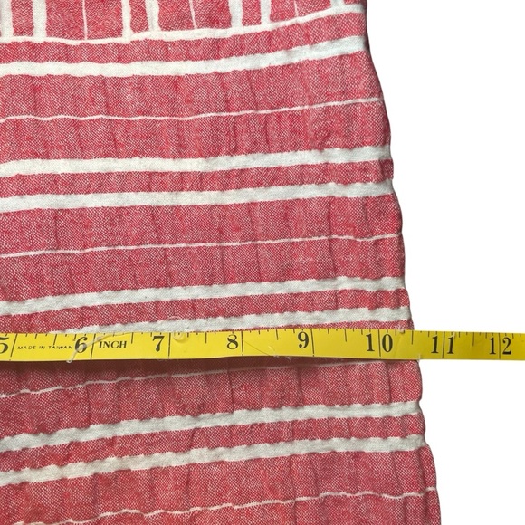 Anthropologie Red Striped Jumpsuit - Picture 15 of 15